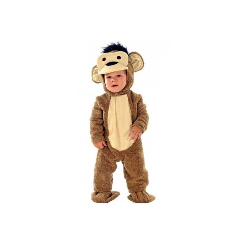 DEGUISEMENT BEBE SINGE PELUCHE TAILLE 1 AN