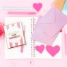 6 CARTES D'INVITATIONS + ENVELOPPES ANNIVERSAIRE FILLE