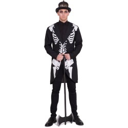 DEGUISEMENT VESTE SQUELETON TAILLE XL-XXL