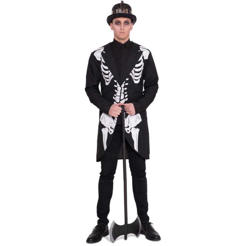 DEGUISEMENT VESTE SQUELETON TAILLE XL-XXL