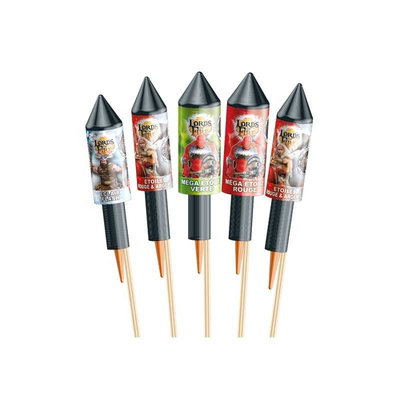 9 FUSEES LORDS OF FIRE GROOM