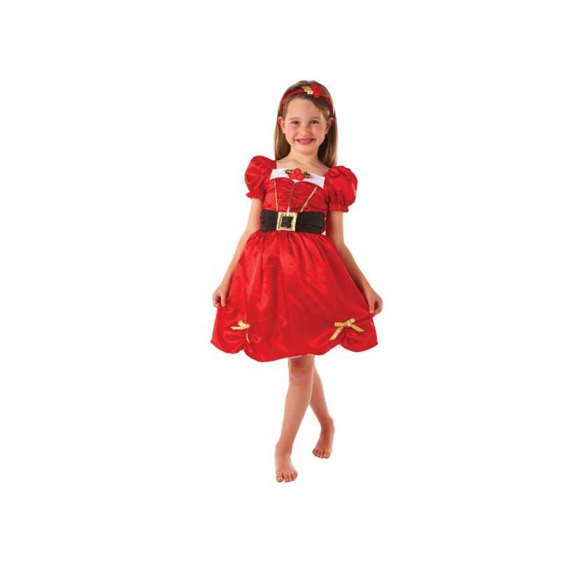 DEGUISEMENT MERE NOEL FLEUR DE HOUX TAILLE 3/5 ANS