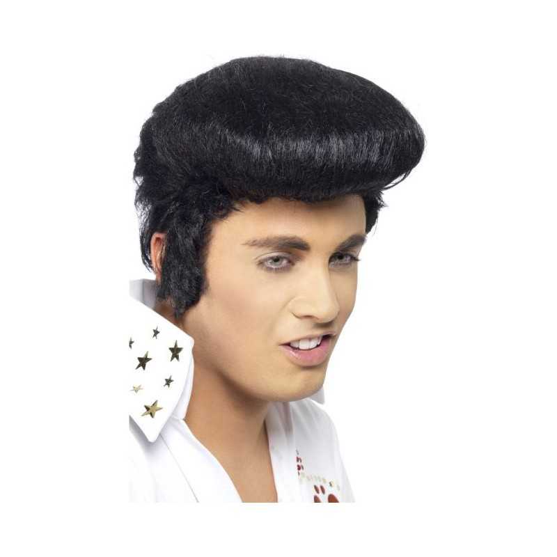 PERRUQUE ELVIS NOIRE