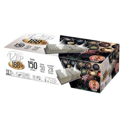FEU D'ARTIFICE SOIRÉE VIP 188 TIRS 150 SECONDES