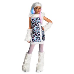 DEGUISEMENT MONSTER HIGH ABBEY BOMINABLE TAILLE 5/7 ANS