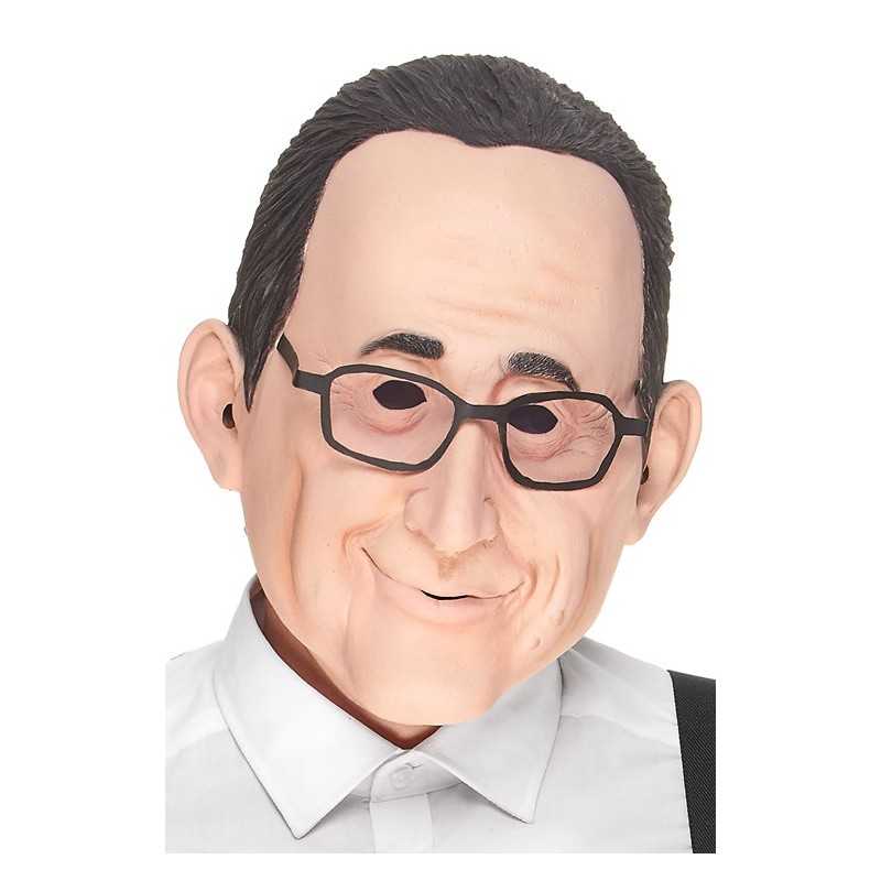 MASQUE LATEX HUMOUR PRESIDENT FRANCOIS HOLLANDE