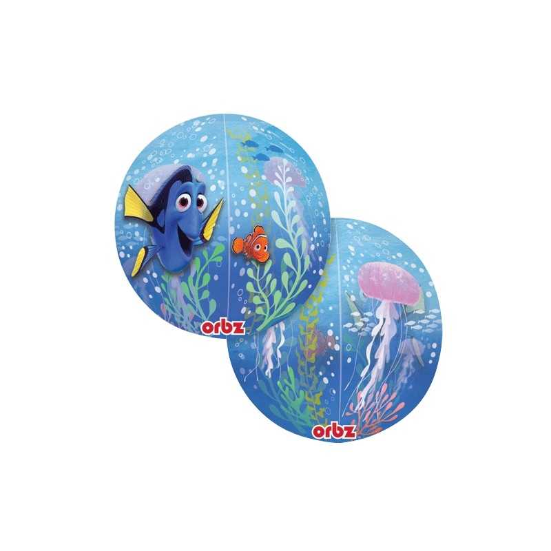 BALLON METALLIQUE ORBZ DORY 38 CM