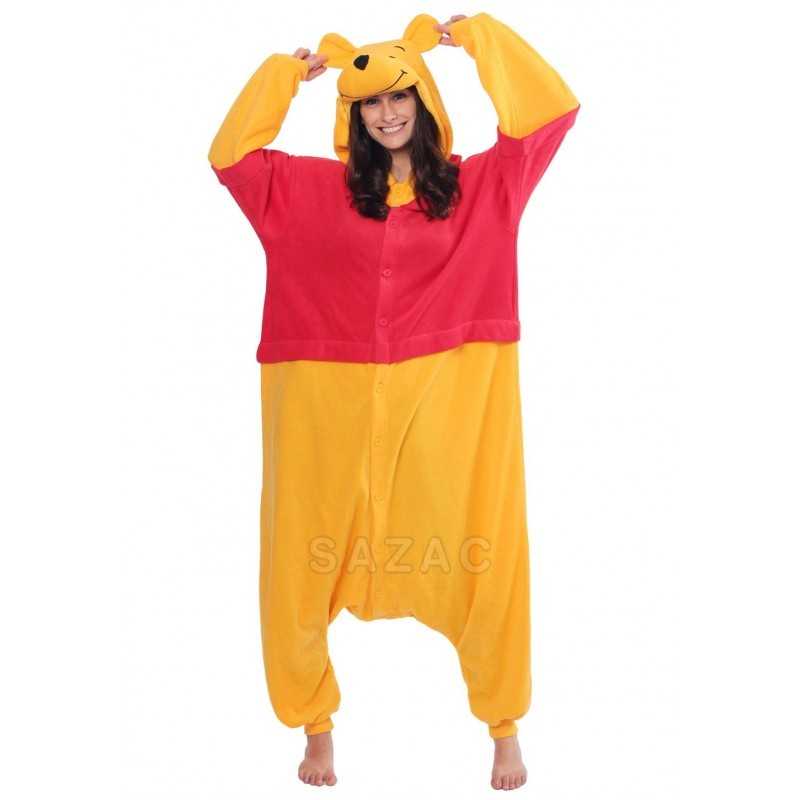 DEGUISEMENT WINNIE KIGURUMI ADULTE