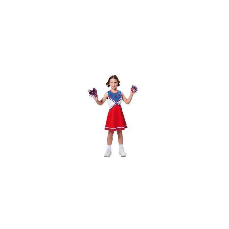 DEGUISEMENT CHEERLEADER USA TAILLE 6ANS