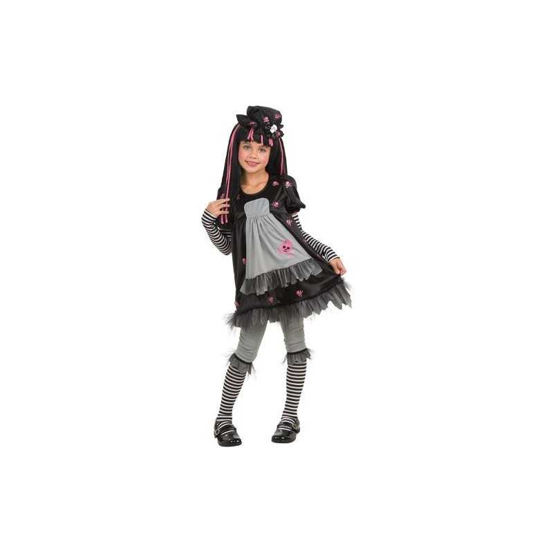 DEGUISEMENT BLACK DOLLY TAILLE 8 ANS