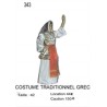 DEGUISEMENT GRECQUE TRADITIONNELLE TAILLE 40