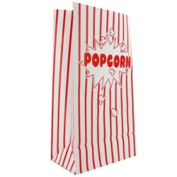 10 SACS A POP CORN 25 X 13 X 8 CM