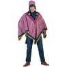 DEGUISEMENT PONCHO+ BONNET PERUVIEN TAILLE UNIQUE