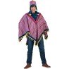 DEGUISEMENT PONCHO+ BONNET PERUVIEN TAILLE UNIQUE 