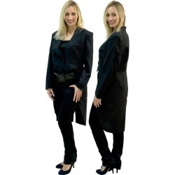DEGUISEMENT VESTE FRAC GABARDINE NOIRE TAILLE 38/40