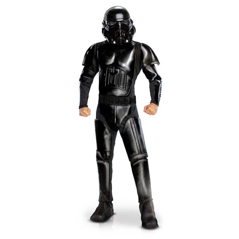 DEGUISEMENT SOLDAT NOIR SHADOW TROOPER STAR WARS TAILLE STD