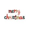 BALLON LETTRES POUR NOEL MERRY CHRISTMAS VERT ROUGE ET OR 143 X 25 CM