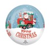 BALLON METALLIQUE ORBZ 38 CM NORTH POLE EXPRESS
