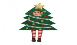 DEGUISEMENT SAPIN DE NOEL POUR LUTIN FARCEUR