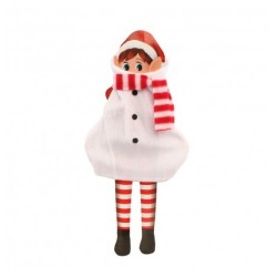 DEGUISEMENT BONHOMME DE NEIGE POUR LUTIN FARCEUR