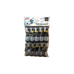 PARTY POPPERS ARGENT 20 PCS