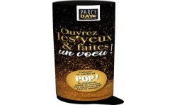 BOMBE DE TABLE XL DECOR VOEUX 