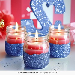 POT DE PAILLETTES BLEU BIODEGRADABLE 10 GR