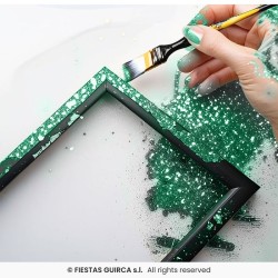 POT DE PAILLETTES VERT BIODEGRADABLE 10 GR