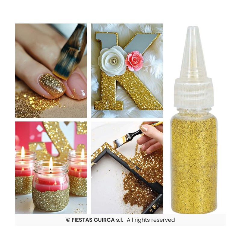 POT DE PAILLETTES OR OU GOLD BIODEGRADABLE 10 GR