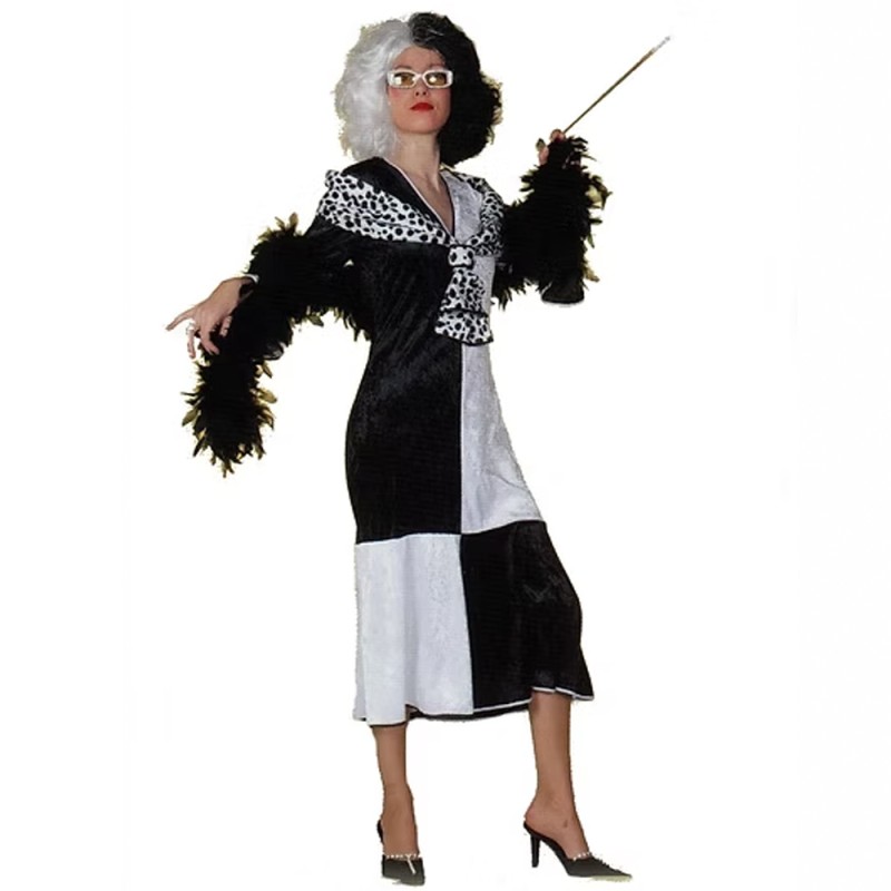 DEGUISEMENT CRUELLA TAILLE 38