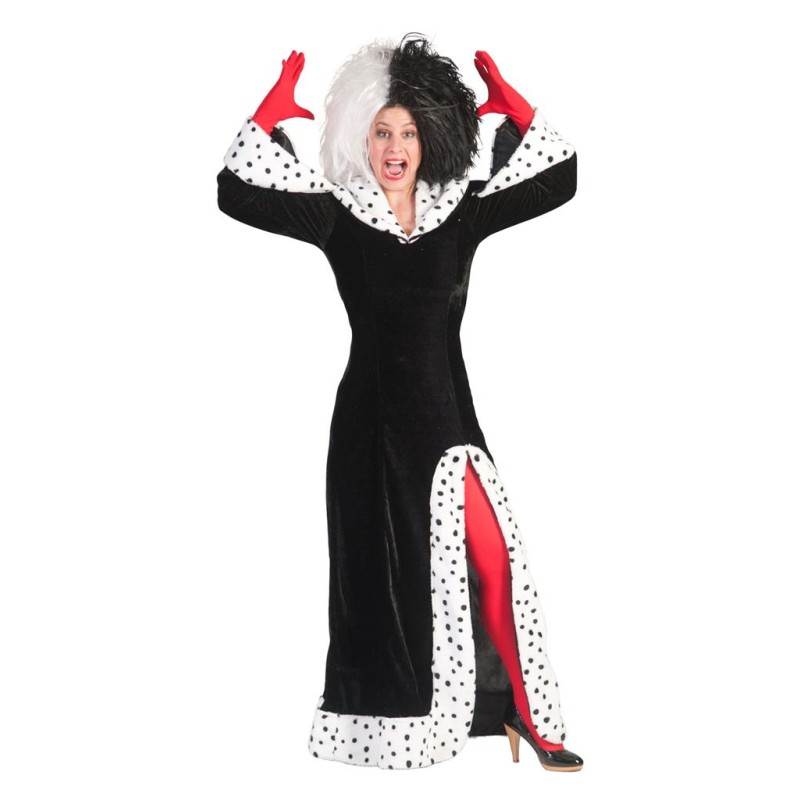 DEGUISEMENT FEMME CRUELLA TAILLE 40-42