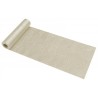 CHEMIN DE TABLE PAILLETTES PREMIUN PLATINE 30 CM X 5 M