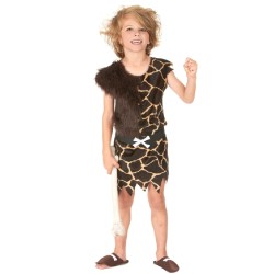 DEGUISEMENT ENFANT DES CAVERNES TAILLE M 7-9 ANS