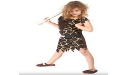 DEGUISEMENT ENFANT DES CAVERNES TAILLE M 7-9 ANS