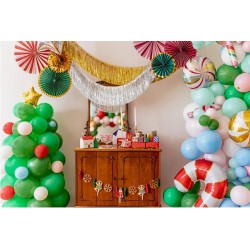 GUIRLANDE FRANGE OR 135 X 20 CM