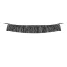 GUIRLANDE FRANGE NOIR 135 X 20 CM
