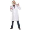 DEGUISEMENT BLOUSE DE MEDECIN SCIENTIFIQUE OU SAVANT BLANCHE TAILLLE XXL