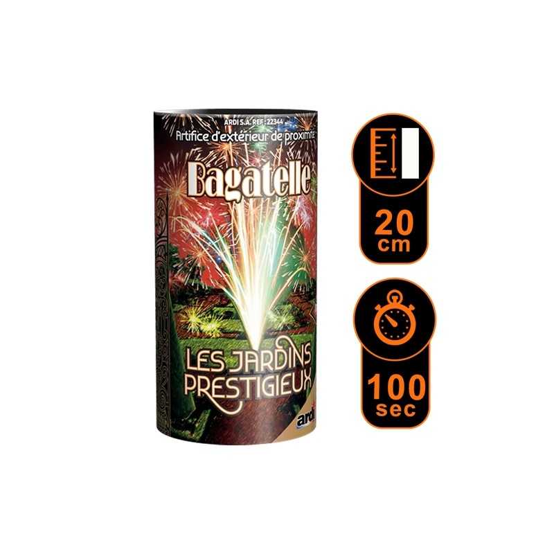 FEU D'ARTIFICE FONTAINE JARDINS PRESTIGIEUX BAGATELLE