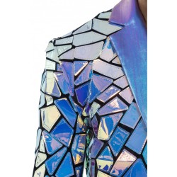 VESTE HOLOGRAPHIQUE HOMME TAILLE L