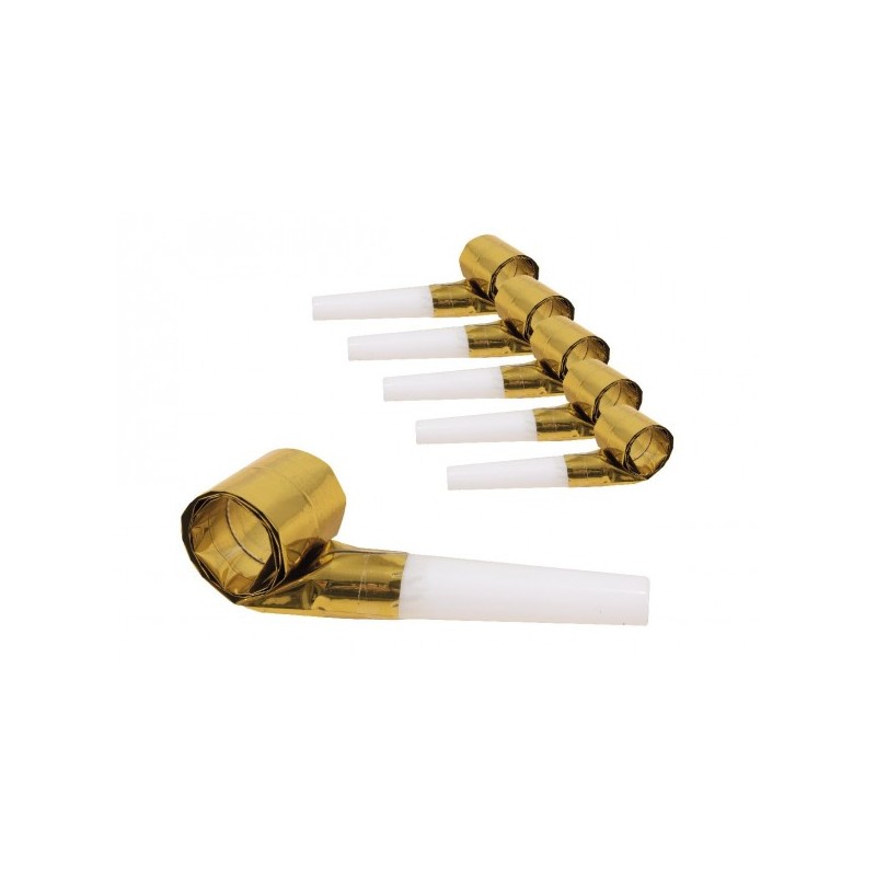 SACHET DE 6 SANS GENES METAL OR