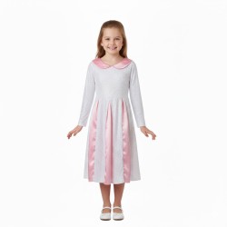 DEGUISEMENT PRINCESSE ROSE AVEC STRASS ALEXIA + PETIT SAC TAILLE 140