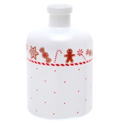 VASE NOEL JOYEUSE GOURMANDISE 8 X 13 CM