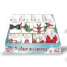 ACCESSOIRES POUR CHEVEUX PINCE OU CHOUCHOU THEME NOEL