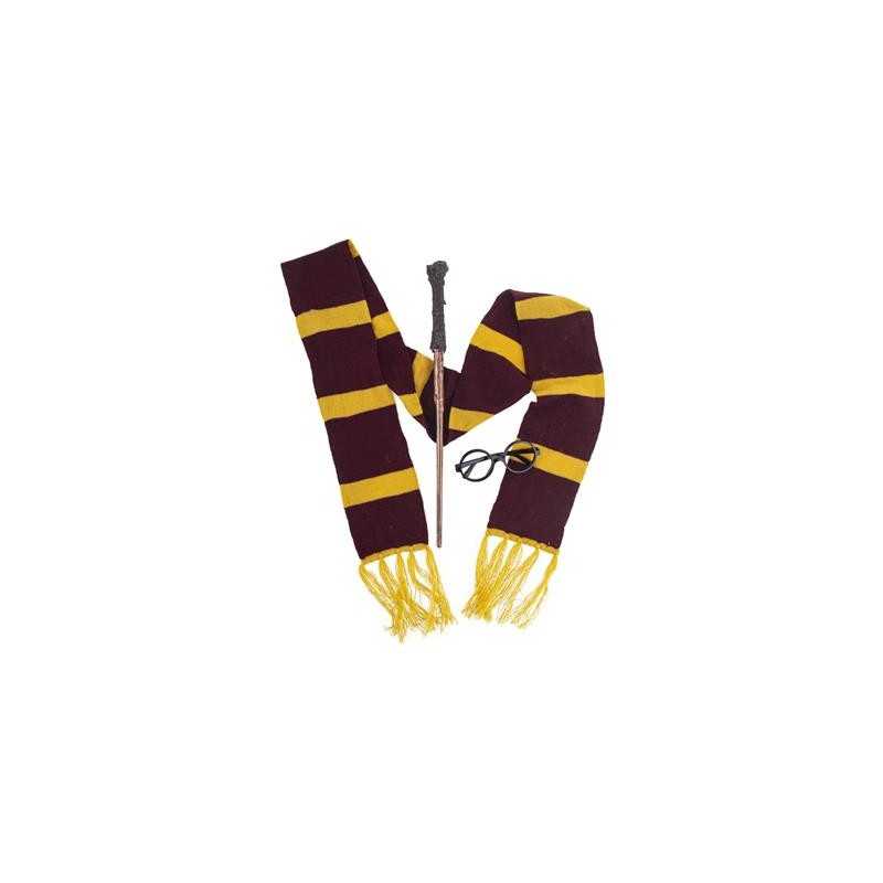 KIT HARRY POTTER BAGUETTE + LUNETTES + ECHARPE