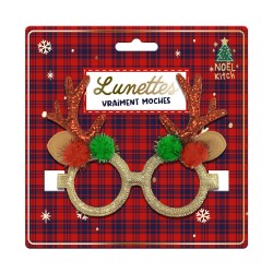 LUNETTES RENNE DE NOEL PAILLETTES 