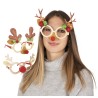 LUNETTES RENNE DE NOEL PAILLETTES MODELE ALEATOIRE