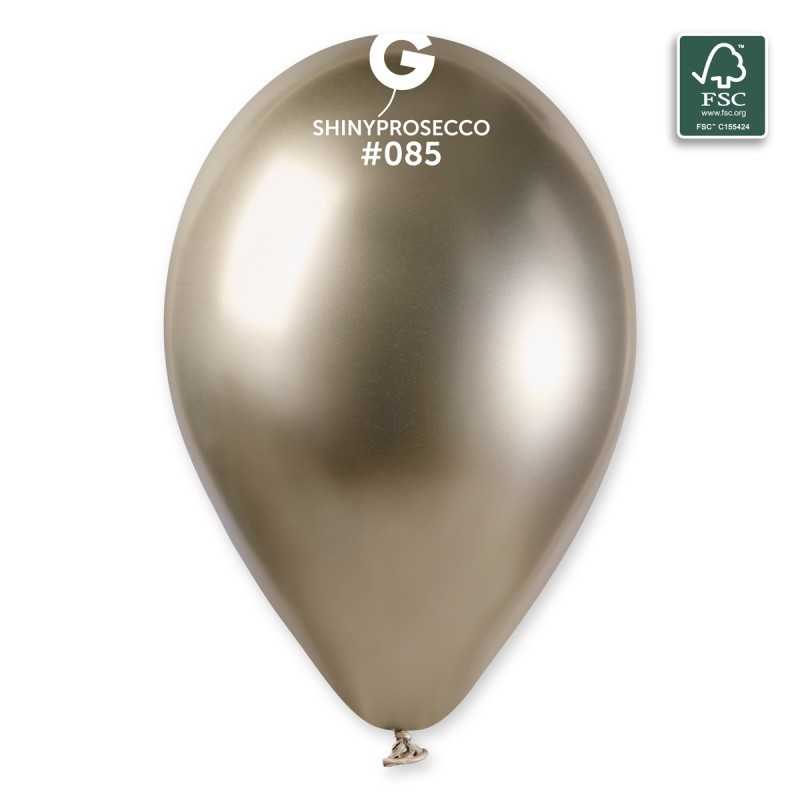 50 BALLONS SHINY PROSECCO 33CM 