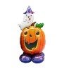 BALLON METALLIQUE CITROUILLE ET FANTOME HALLOWEEN 142 CM 