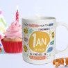 MUG ANNIVERSAIRE PAILLETTES 1 AN DE PLUS