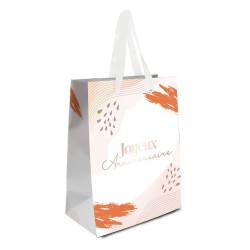POCHETTE OU SAC CADEAU PARTY BLUSH GM JOYEUX ANNIVERSAIRE